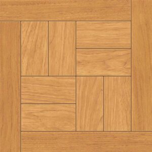 Напольная плитка Паркет с металлизацией Орех 327х327